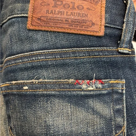 Polo Ralph Lauren Tompkins Blue Jeans. Size 25 - Picture 6 of 11